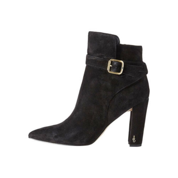Sam Edelman Rita Black Suede Bootie - Picture 6 of 6